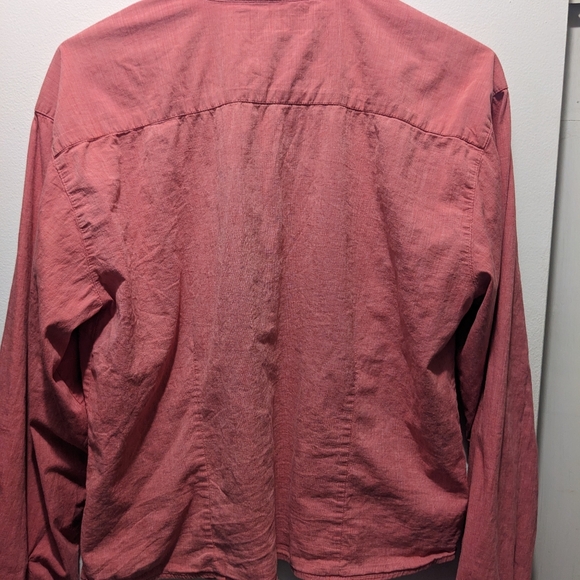 Montana blues button down, size Large, light pink - Picture 3 of 3